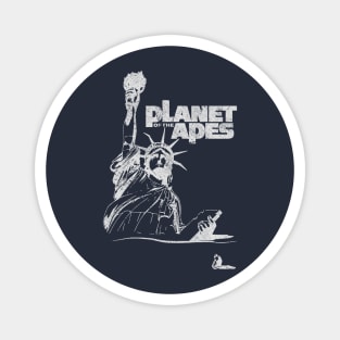 Retro Planet Of The Apes Magnet